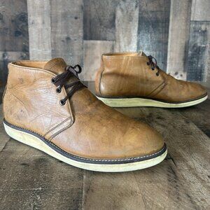 Red Wing 595 Chukka Vintage Leather Lace Up Work Boots Mens 10.5 E